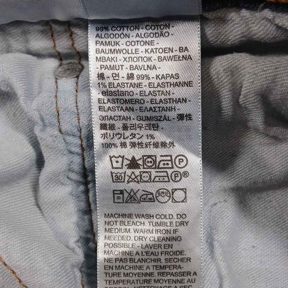Levi's 559 Relaxed Straight Jeans Mens 52x32 Medium Wash Blue‎ Stretch EUC
